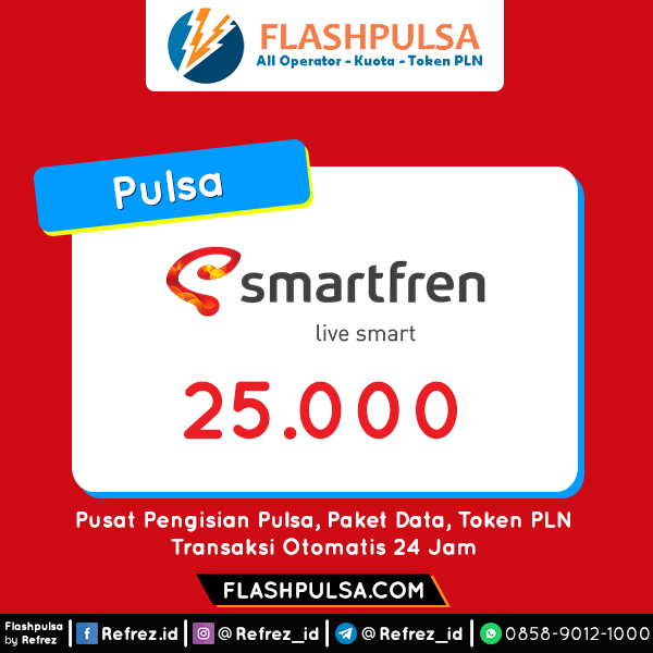 Pulsa SMART Pulsa - Smartfren 25.000