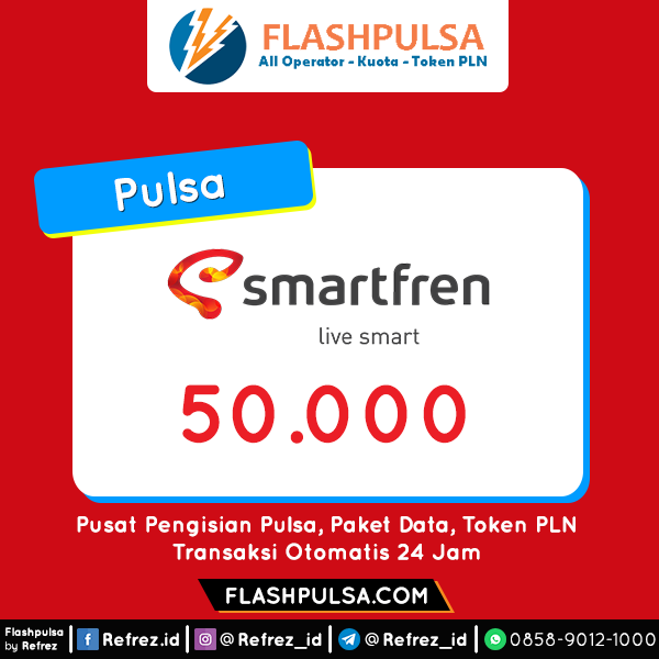Pulsa SMART Pulsa - Smartfren 50.000