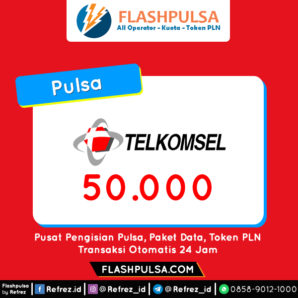 Pulsa TELKOMSEL Pulsa - Telkomsel 50.000